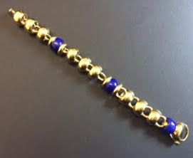 Bracelet en or jaune (750 millièmes) composé...