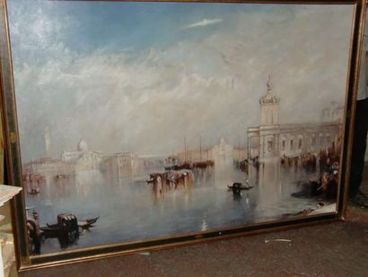 null Ecole moderne
Vue de Venise
Huile sur toile
149 x 218 cm