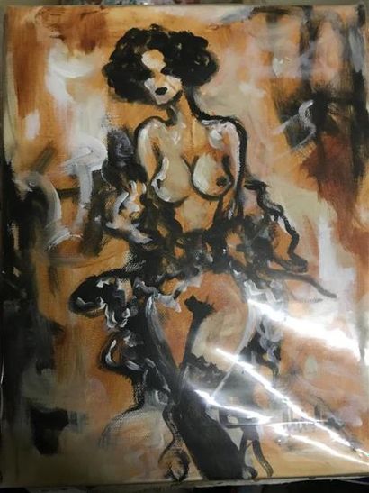 null NATALIA
Nus féminins
Deux huiles sur toile signée
30 x 24,5 cm