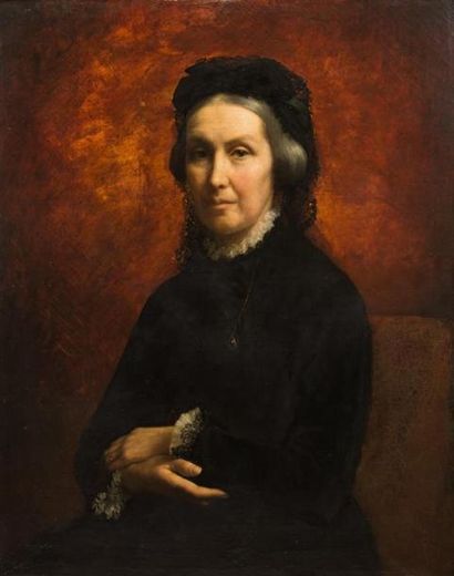 null Antoinette CLIQUOT
(Née à Pontoise, active à la fin du XIXème siècle)
Portrait...