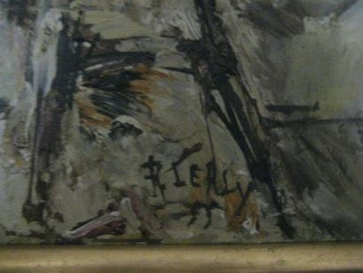 null Roger LERSY
Péniche sur le canal
Huile sur toile signé en bas à gauche et datée...