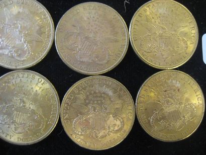 null USA
20 Dollars Liberty, 1873, 1878, 1892, 1895 (2), 1900 (6), 1902 (2), 1903,...