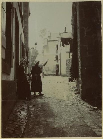 null Anonyme amateur. 65 photographies vers 1890/1900. Tirages argentiques d'époque,...