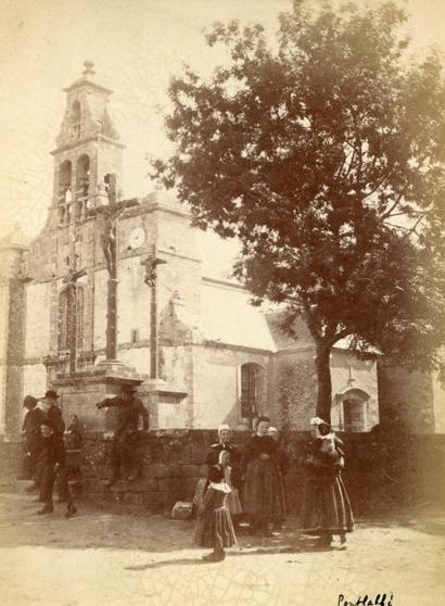 null Photographe non identifié. Album de 75 photographies vers 1880/1890.  Tirages...