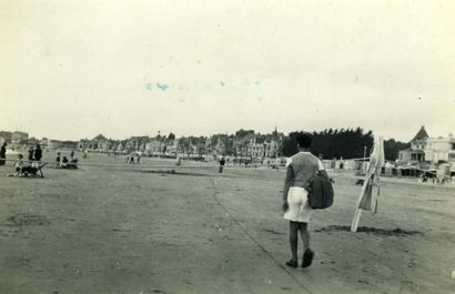 null Photographe non identifié. Ensemble de 24 photographies Bretagne, 1934. Tirages...