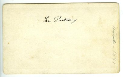 null Photographe non identifié. Saint-Quay- Portrieux, 1881. Tirage albuminé d'époque,...