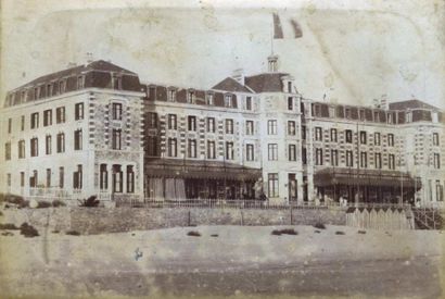 null A. BRAUD. Pornichet, le Grand Hôtel (qui deviendra l'hôtel de l'Océan), vers...