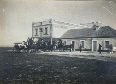 null Photographe non identifié. Belle-Ile-en-Mer, hôtel de l'Apothicairerie, 1906....