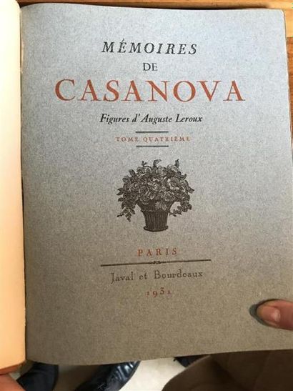 null Série de dix volumes illustrés
Mémoire de Casanova
