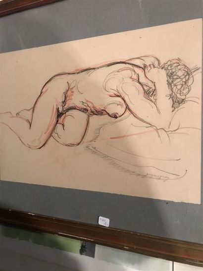 null Waroquier Henri
Femme nue couchée
Lithographie couleur
30x50 cm