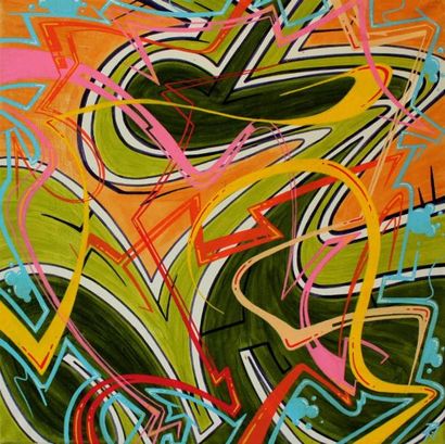 null Bruno MAZZOLINI
1/ Abstract 1, 2016Acrylique sur toile,signée en bas à droite...