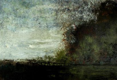 null Marie-France de LAMARE
1/ PaysageAcrylique sur médium signée au dos40x60cm
2/...