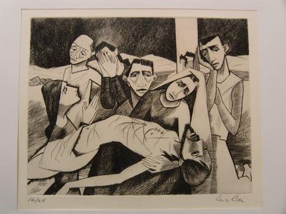 null Maurice DENIS et Yves ALIX (Lot de 2 artistes) : 
1/ Maurice DENIS (1870-1943)...