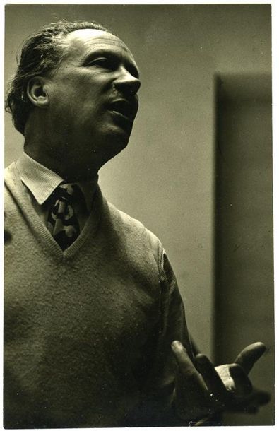 null Franco CIANETTI (1932-2013). Le peintre et sculpteur Marino Marini (1901-1980),...