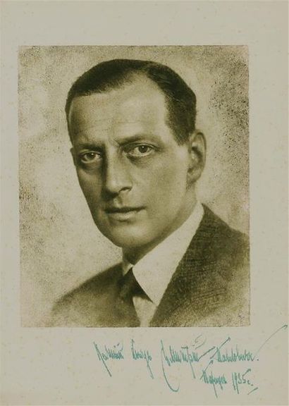 null Emile MARCOVITCH (1894-1981). Portrait du Grand Duc Dimitri Pavlovitch (1891-1942),...