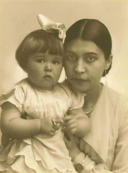 null Emile MARCOVITCH (1894-1981). Princesse Irina Wolkonsky (1903-1969), fille de...