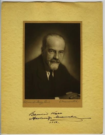 null Emile MARCOVITCH (1894-1981). Grand Duc Alexandre Mikhaïlovitch (1866-1933),...