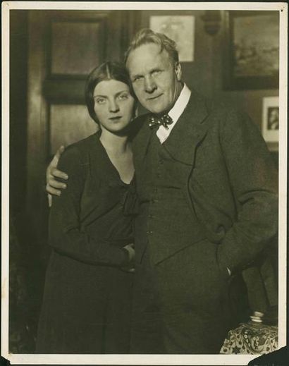 null Emile MARCOVITCH (1894-1981). Feodor Chaliapine (1873-1938) et sa fille, 1933....