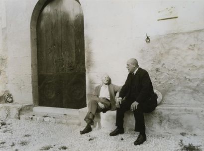 null Franco CIANETTI (1932-2013). Joan Miro (1893-1983) et Manuel Gasser (1909-1979)...