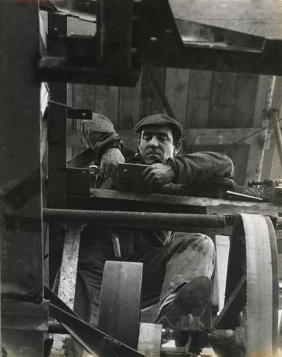 null Franco CIANETTI (1932-2013). Construction de la « Machine Euréka » par Tinguely...