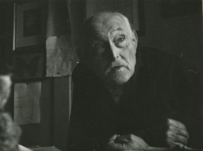 null Franco CIANETTI (1932-2013). Adolf Dietrich (1877-1957), portrait, vers 1955....