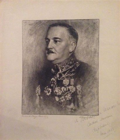 null Emile MARCOVITCH (1894-1981). Portrait de Charles Alphand, ambasseur de France,...