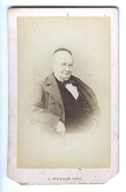 null Pierre-Louis PIERSON (1822-1913). Portrait de Charles-Augustin Sainte-Beuve...