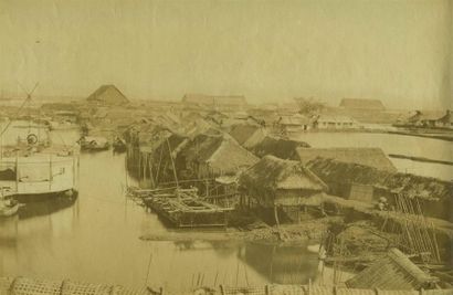 null Photographe non identifié et GSELL. Indochine, 15 photographies vers 1875. Tirages...