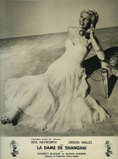null 
CINEMA. Portraits de Marion Davis, Rita Hayworth, Jean Gabin, Maurice Chevalier,...