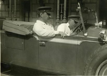 null Armée ROUGE, Ordjonikize et Yoroshilov, 1936. Tirage argentique d'époque, 11,7...