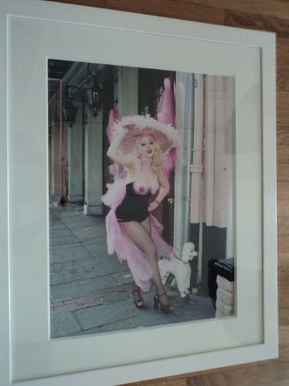 null KATHARINA BOSSE. « New Burlesque, Candy Whiplash », 2001. Photographie encadrée,...