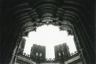 null Franco CIANETTI (1932-2013). Portugal, cathédrale inachevée de Batalha, 1965,...