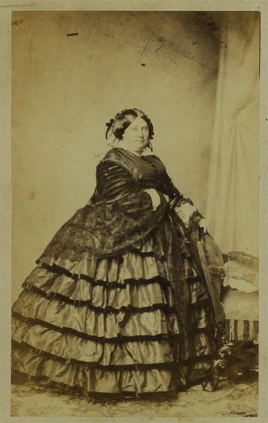 null Ensemble de huit photographies anciennes (8) : Rosa Bonheur, la Duchesse de...