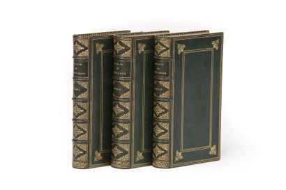 Michel Eyquem de MONTAIGNE. Les Essais. Amsterdam, Anthoine Michiels, 1659. 3 volumes...