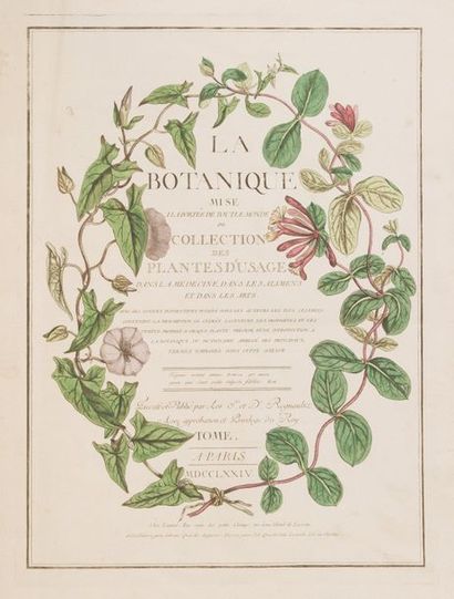 Nicolas François REGNAULT. La Botanique mise à la portée de tout le monde, ou Collection...