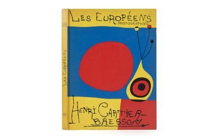 Henri CARTIER-BRESSON. Les Européens. Paris, Verve, 1955. In-4, cartonnage imprimé...