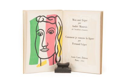 Fernand Léger. Comment je conçois la figure. Paris, Louis Carré, 1952. Petit in-4,...