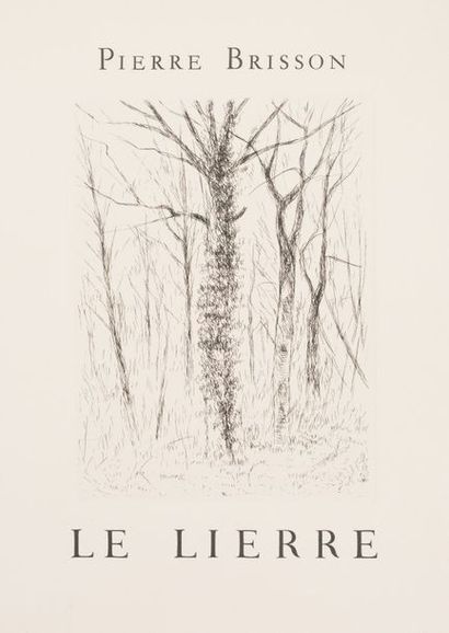 Pierre BRISSON. Le Lierre. Paris, Imprimerie Nationale, André
Sauret, 1953. In-4,...