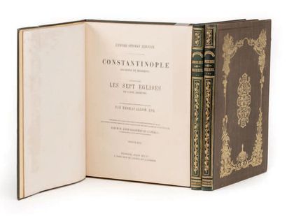 [Thomas ALLOM]. Léon GALIBERT et Clément PELLÉ. L'Empire ottoman illustré. Constantinople...