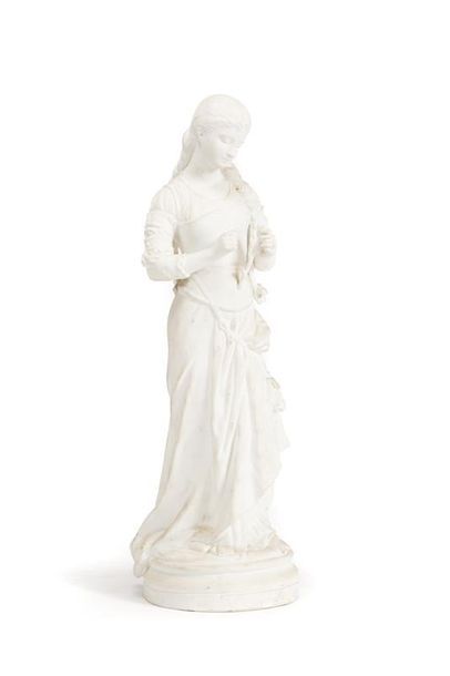 null Hippolyte MOREAU (1832-1927)
Jeune femme à la pâquerette
Biscuit
Portant sur...