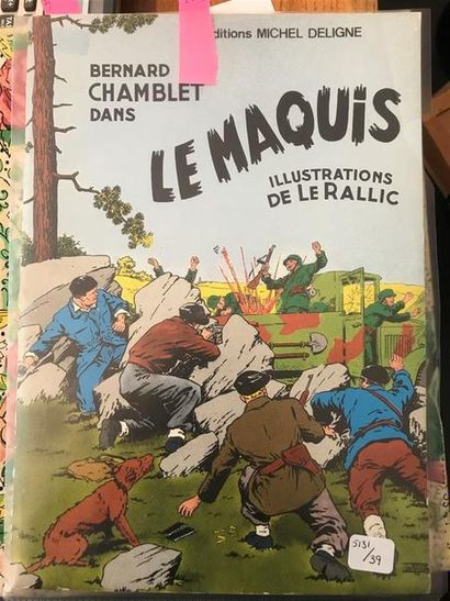 Bernard CHAMBLET 
Deux bandes dessinées illustration...