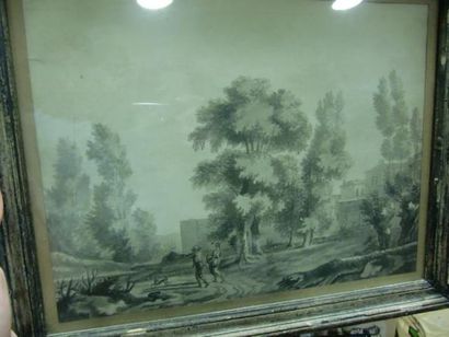 null Ecole française XIXème.
Paysage animé
Dessin
22 x 29 cm