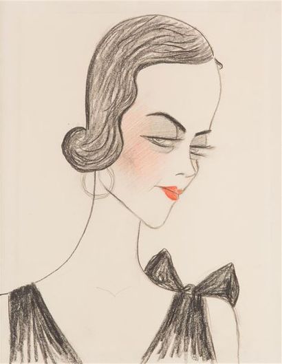 Sacha GUITRY (1885-1957)
Portrait de Jacqueline...