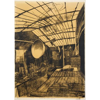 Sam Szafran (1934-2019) Atelier de la rue de Crussol - 1972 Sam Szafran (1934-2019)
Atelier... Gazette Drouot