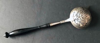 null Silver caper spoon 800 °/°° Paris 1798/1809, silversmith Joseph-Louis Haeghen...