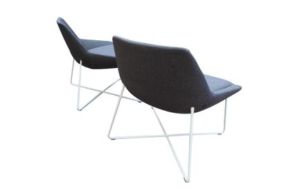 null Christophe Pillet: Pair of seats for Air France

Grey fabric

Ed. Dinners, circa...