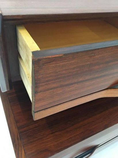 null Gianfranco FRATTINI : Chest of drawers

Wood, rosewood

Ed. La Permente Mobili...
