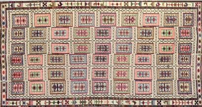 null Original Kilim Soumak azerbaïdjan. Vers 1985. Caractéristiques techniques: Travail...