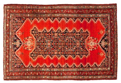 null Fine MELAYER carpet (Persia), late 19th century. Technical characteristics:...
