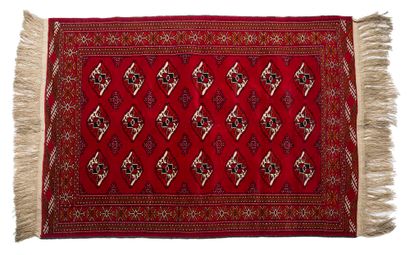 null TEKKE BOUKHARA (Russia), early 20th century; Technical characteristics: Wool...